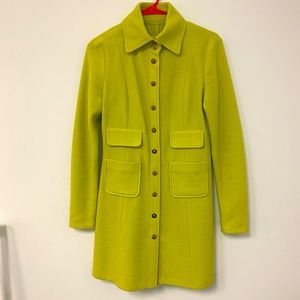 Green Wool lightweight jacket